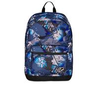 Seven Zaino Scuola Pro XXL con Cuffie Wireless, Grigio, Tasca Interna Porta PC, 32 L, Scuola Media e Superiore, Zaino Ragazzo