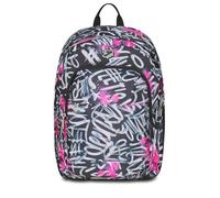 Seven Zaino Scuola Pro XXL Detach con Cuffie Wireless, Nero Fucsia, Tasca Interna Porta PC e Tasca Laterale per Borraccia, 33 L, Scuola Media e Superiore, Zaino Ragazza
