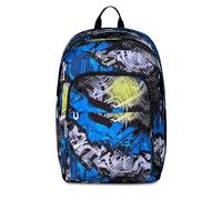 Seven Zaino Scuola Pro XXL Reversibile Detach, Blu, Zaino Doppio Scomparto, Tasca Porta PC e Tasca Porta Borraccia, Scuola Media e Superiore, Ragazzo