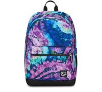 Seven Zaino Scuola Pro XXL The Double, Viola Fucsia, Zaino Doppio Scomparto Con Auricolari Earphones Wireless Led, Tasca Porta PC o Tablet e Tasca Porta Borraccia, Zaino Medie Superiori Ragazza