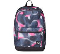 Seven Zaino Scuola Reversibile New The Double, Shadow Up, Nero Fucsia, Zaino Mono Scomparto Con Auricolari Earphones Wireless Led, Tasca PC, Tasca Borraccia e Markers, Zaino Medie Superiori Ragazza