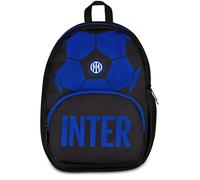 Seven Zainetto Scuola INTER, Nero, 14 L, Monoscomparto, Tasca frontale, Tasca porta epratica, Multifunzione, Asilo, Tempo libero, Viaggi, Rambina, Bambino, Idea regalo
