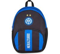 Seven Zaino Small Inter, Blu Elettrico, Zaino Mono Scomparto con Tasca per Borraccia e Tasca Frontale, Capienza 14 Litri, per Bambino, Asilo + CUBO DI RUBIK IN REGALO