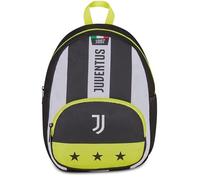 Seven Zaino Small Juventus, Bianco Nero, Zaino Mono Scomparto con Tasca per Borraccia e Tasca Frontale, Capienza 14 Litri, per Bambino, Asilo