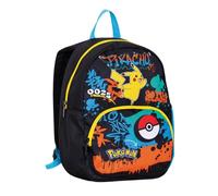 Seven Zaino asilo Pokémon Sing It – 14 L, Nero, mono scomparto con tasca per borraccia