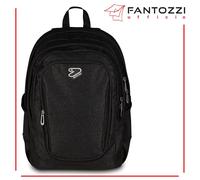 Seven Zaino scuola shiny tech colori assortiti glitter nero-lilla