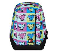 Seven, Zaino- The Double Pop Hearts, Multicolore - 2in1 Zaino Reversibile Nero - Cuffie Stereo con Grafica Abbinata Incluse