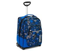 Seven Zaino Trolley, Scuola Elementare, Doppio Uso, Doppio Scomparto, Spallacci a Scomparsa, Bambino, Fit Noongar, blu/blu scuro