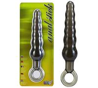 Dildo a sfere mini maxi fallo lungo butt plug con anello dilatatore anale unisex