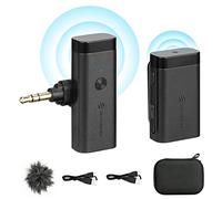 Sevenoak SKM-W1 - Mini microfono lavalier wireless per fotocamera, per fotocamera DSLR/smartphone, per Facebook Livestream, video YouTube (3,5 mm)