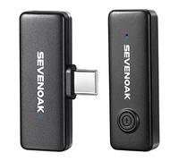 SevenOak Wireless Lavalier Microphone,USB-C Wireless Clip Mic for Android/Type-C Smartphone for Podcast Facebook Youtube Vlogging Video Recording (SKM-W10-U1)