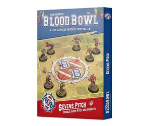 SEVENS double sided pitch and dugouts BLOOD BOWL games workshop IN INGLESE età 1