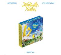 SEVENTEEN 11th Mini Album SEVENTEENTH HEAVEN CARAT Random CD + raccoglitore +...