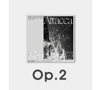 SEVENTEEN 9th Mini Album Attacca Op.2 Ver. CD + libro 78 p + scheda 3p + test...