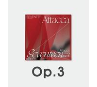 SEVENTEEN 9th Mini Album Attacca Op.3 Ver. CD + libro 78 p + scheda 3p +...