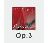 SEVENTEEN 9th Mini Album Attacca Op.3 Ver. CD + libro 78 p + scheda 3p + test...