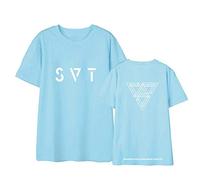 Seventeen Maglietta KPOP Tshirt S.COUPS JEONGHAN Joshua Jun Hoshi Wonwoo Woozi Dk MINGYU THE8 SEUNGKWAN Vernon Dino Fans Manica Corta Camicetta Bluse Top per Donna Teen T-Shirt