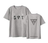 Seventeen Maglietta KPOP Tshirt S.COUPS JEONGHAN Joshua Jun Hoshi Wonwoo Woozi Dk MINGYU THE8 SEUNGKWAN Vernon Dino Fans Manica Corta Camicetta Bluse Top per Donna Teen T-Shirt