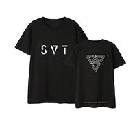 Seventeen Maglietta KPOP Tshirt S.COUPS JEONGHAN Joshua Jun Hoshi Wonwoo Woozi Dk MINGYU THE8 SEUNGKWAN Vernon Dino Fans Manica Corta Camicetta Bluse Top per Donna Teen T-Shirt