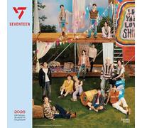 Seventeen Official 2026 12 X 24 Inch (Hanging) Monthly Square Wall Calendar Plas
