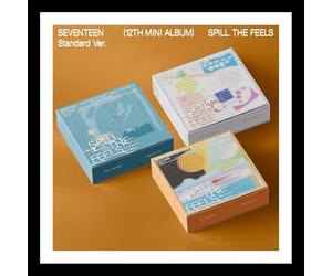 SEVENTEEN - (P.O.B) SEVENTEEN SPILL THE FEELS 12th Mini Album (FEEL BLUE Ver + Gift Card) K-POP SEALED