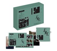 SEVENTEEN - SEVENTEEN - 10th Mini Album [FML] (KiT Album Ver.) Album Package + AiR-KiT + Title&Credit Card + Post Card + Photocard + Selfie Photocard + 2 Pin Button Badges + 4 Extra Photocards