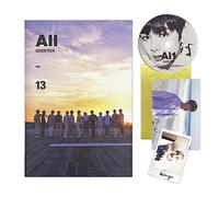 SEVENTEEN - SEVENTEEN - 4th Mini Album [Al1] (Re-release) (ALL Ver.) Photobook + CD + Postcard + Sticker + Photocard + 2 Pin Button Badges + 4 Extra Photocards