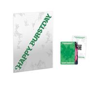 SEVENTEEN - SEVENTEEN - 5th Album [HAPPY BURSTDAY] (Weverse Album Ver.) Card Holder + QR Card + 2 Pin Badges + 4 Extra Photocards
