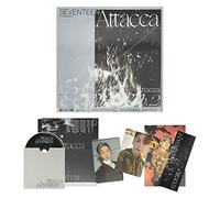 SEVENTEEN - SEVENTEEN - 9th Mini Album [Attacca] (Op.2) Photo Book + Lyric Case + CD-R + Photo Postcard + Folding Card + Photo Card + 2 Pin Button Badges + 4 Extra Photocards