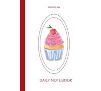 SEVENTH INK A5 100 GSM Square Grid Notebook | 5mm Graph Pages | 120 Pages | PaperBack Cover |5.83 × 8.27 Inches | Ideal for Daily Use, Architects, Designers & Students (Grid book)