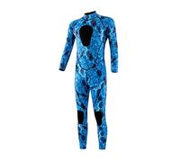 SEVEQIS Bombola Subacquea, 3 Millimetri Neoprene Muta da Uomo Surf Diving Suit Attrezzatura Pesca Subacquea Pesca Subacquea Kitesurf Abbigliamento Muta Attrezzatura(Camouflage Blue,XL)