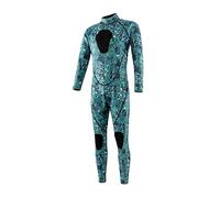 SEVEQIS Bombola Subacquea, 3 Millimetri Neoprene Muta da Uomo Surf Diving Suit Attrezzatura Pesca Subacquea Pesca Subacquea Kitesurf Abbigliamento Muta Attrezzatura(Camouflage Green,Small)