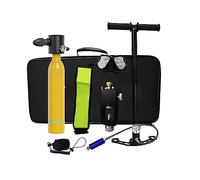 SEVEQIS Bombola Subacquea, Bombola di Ossigeno for Immersione da 0,5 Litri, Attrezzatura for Lo Snorkeling portatileCilindro con capacità di 10-15 Minuti, Attrezzatura for l'immersione(Yellow)