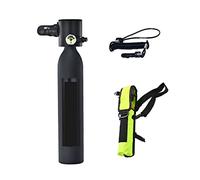 SEVEQIS Bombola Subacquea, Respiratore da Immersione Bombola di Ossigeno da 0,5 Litri for Il Nuoto Fornisce Bombole da Immersione Portatili