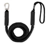 SEVEQIS Corda per Ancora, 1.2M Molo Corda di Ormeggio Stretch Surf Barca da Pesca Marine Attrezzature Bungee Dock Line Ancoraggio Testa Accessori for Barche(Noir)