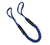 SEVEQIS Corda per Ancora, 1Pc Corda Elastica for Molo 4-5.5 Piedi di Lunghezza Marine Bungee Dock Line Ancoraggio Ormeggio Allungabile for Yacht Motoscafi(Blauw)