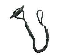 SEVEQIS Corda per Ancora, 1Pc Corda Elastica for Molo 4-5.5 Piedi di Lunghezza Marine Bungee Dock Line Ancoraggio Ormeggio Allungabile for Yacht Motoscafi(Noir)