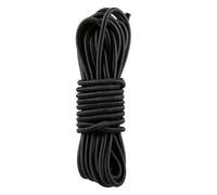 SEVEQIS Corda per Ancora, Corda Elastica for Barca da 5 Metri, 4 mm/5 mm, for Creare Supporti for Paddle, Aggiungere sartiame sul Ponte, Fissare la Parte Posteriore(Black 4mm)