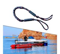 SEVEQIS Corda per Ancora, Corda Elastica for ormeggio for Barche Elastiche da 1,2 m for Marino con Accessorio for Barca Galleggiante in Schiuma for pontone Waverunner(Three Colors)