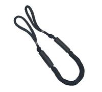 SEVEQIS Corda per Ancora, Dock Line Corde for Barche Ormeggio Bungee for Turbo(Black-1PC)