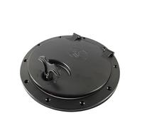 SEVEQIS Kit Piastra di Coperta for imbarcazioni Marine, Coperchio del boccaporto for Piastra di Coperta Impermeabile da 6'' con Borsa for Gatti per Barca Yacht Camper