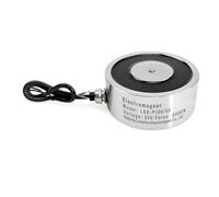 SEVEQIS Smagnetizzatore, Elettromagnete a smagnetizzazione rapida LSD-P100/40 Magnete elettrico rotondo IP68 di sollevamento a ventosa con solenoide elettromagnetico CC