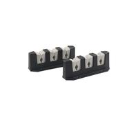 SEVEQIS Supporto for 3 canne da Pesca, Nero, portacanne da Pesca in plastica ABS da Parete, Semplice portacanne da Pesca per Barca Yacht Camper(Black+Grey)