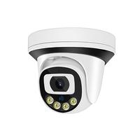 SEVEQIS Telecamera di sicurezza, 4K 8MP 5MP 4MP 3MP Dome POE Camera Ai Face Detect Microfono incorporato Telecamera IP di sicurezza IR/Color Night Vision(2.8mm,8MP Camera(4K))