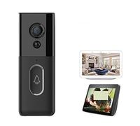 SEVEQIS Videocitofono, Tuya Smart Home 2 Milioni Di Pixel Ad Alta Definizione For La Visione Notturna Campanello Video Wireless Grande Capacità