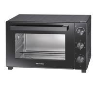 Mini forno da 46 l, calore circolante, 1800 W, nero
