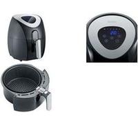 Severin FR 2430 friggitrice Friggitrice ad aria calda 3,2 L Singolo Nero, Acciaio inossidabile Indipendente 1500 W [2430]