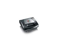 Severin 2968 2 waffle 1000 W Nero, Cromo (Severin Multi-Sandwich-Toaster SA 2968