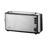 Severin AT 2515 Tostapane Automatico Lungo 1000W Nero/Acciaio - NUOVO