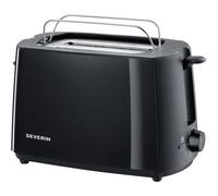 Severin AT2287 Tostapane Con griglia scaldabriosche integrata Nero